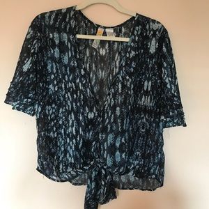 Patterned Blouse